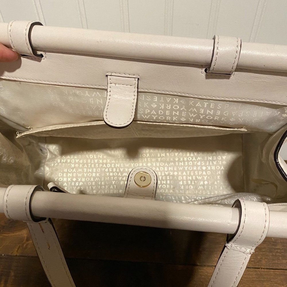 Kate Spade Royal Place Cherise Leather Satchel - Picture 8 of 14